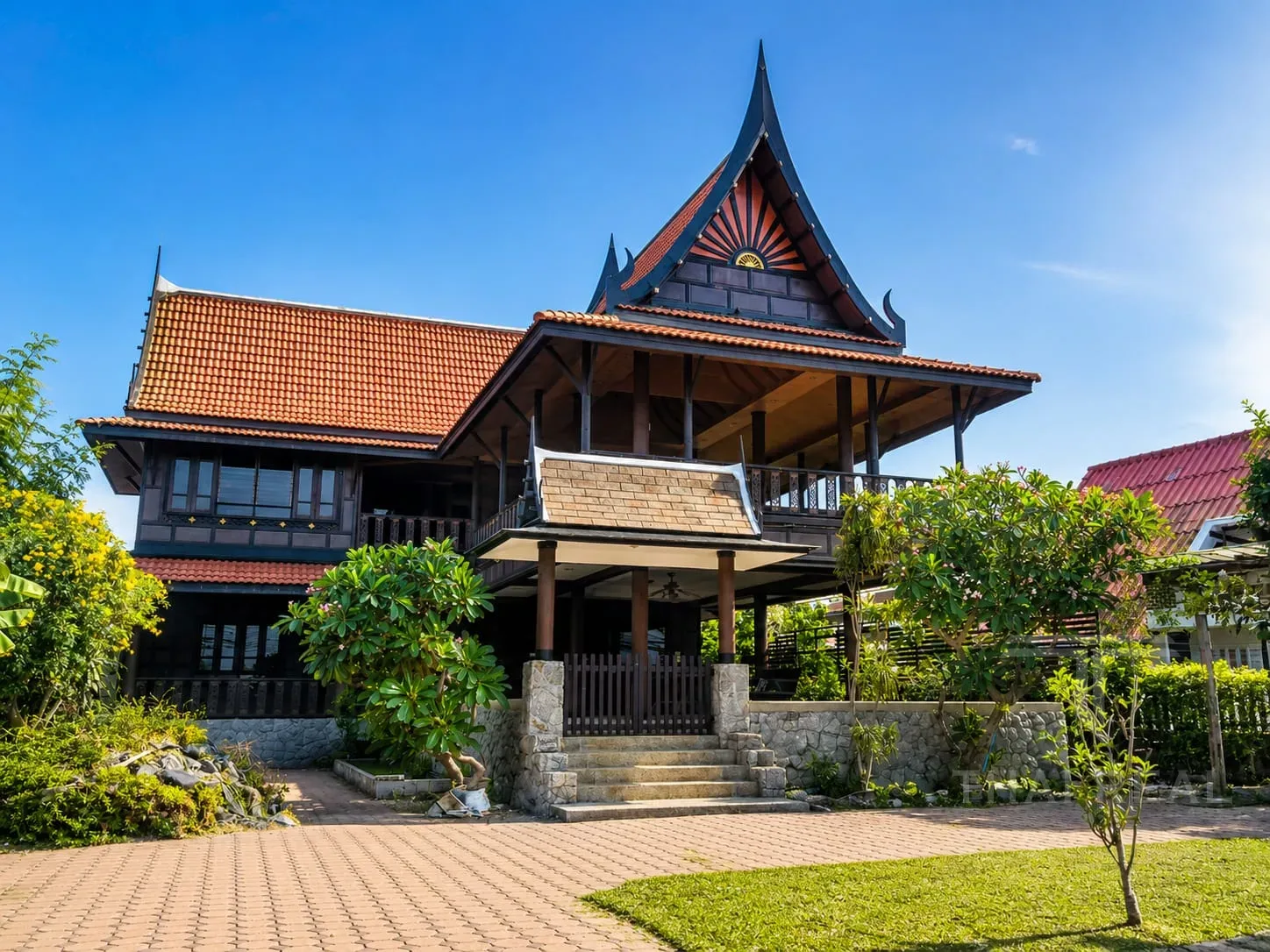 Traditional Thai Teakwood House