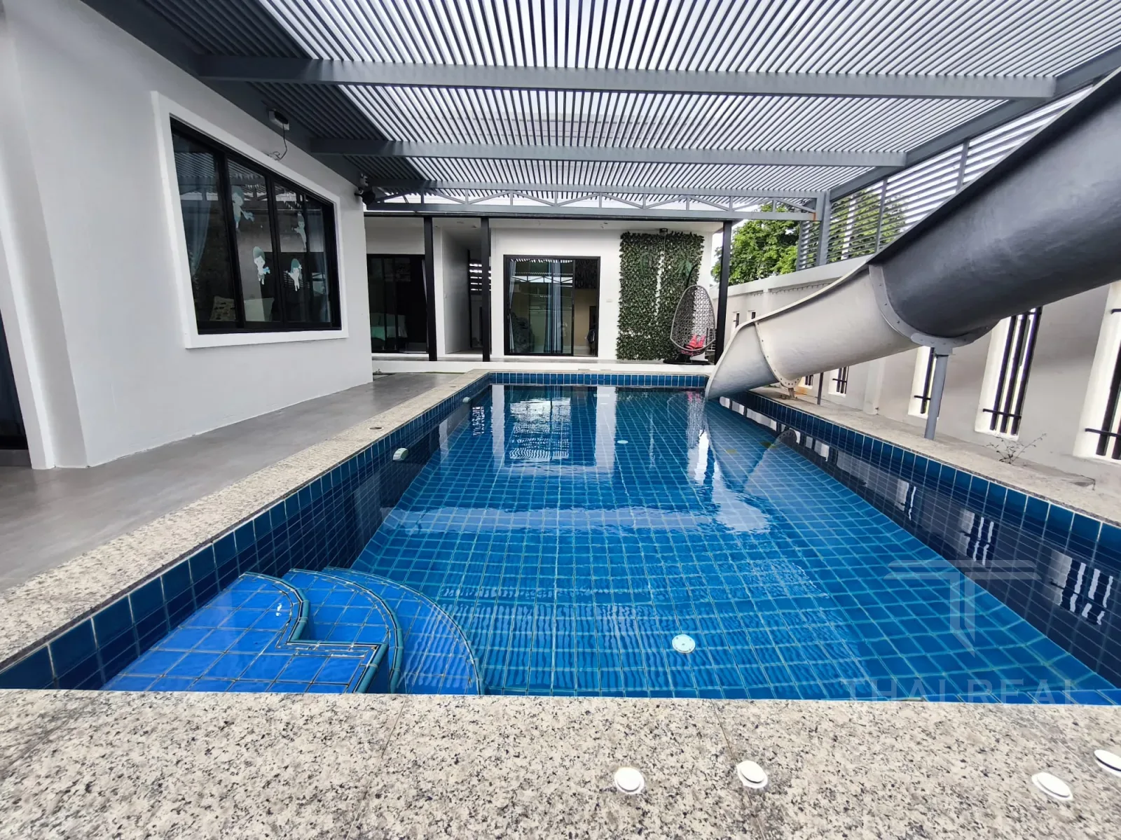 5-Bed Pool Villa with Slide & Snooker
