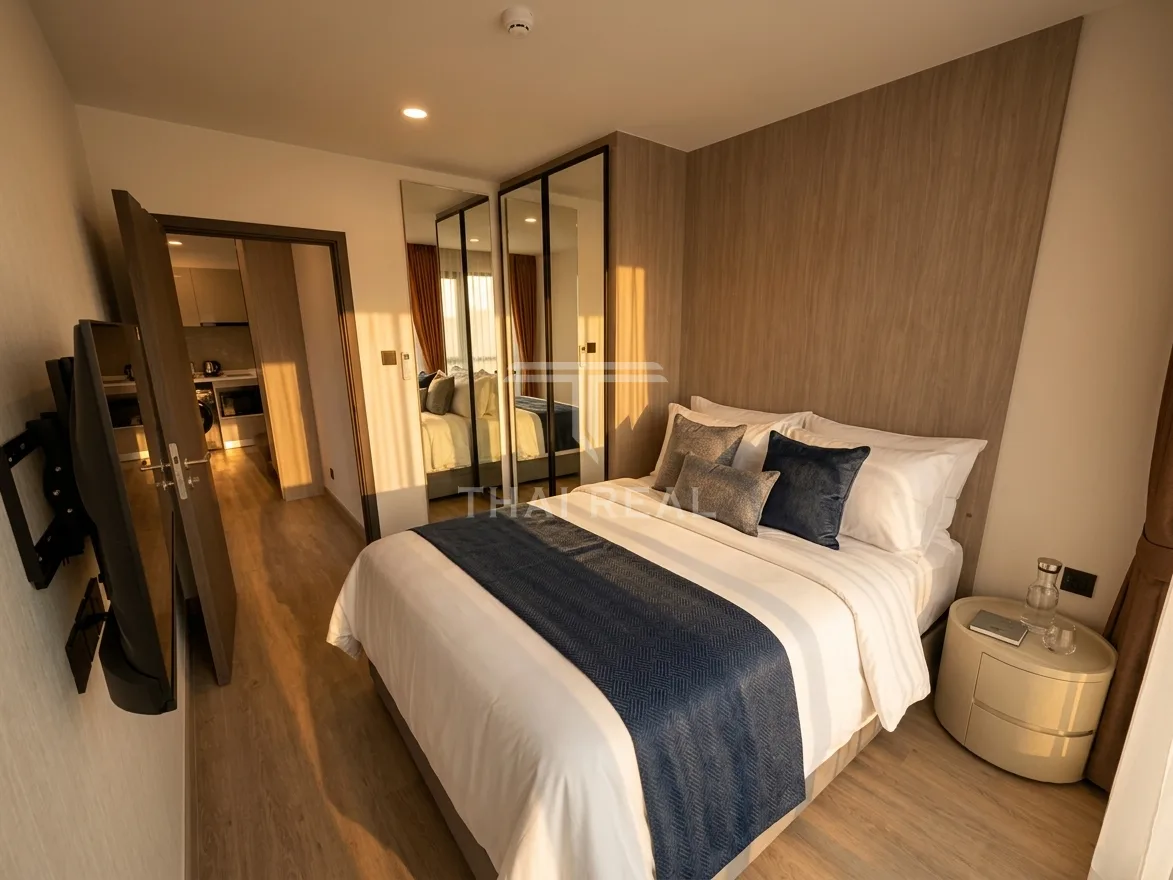 Brand-New 2-Bedroom Condo - Supalai Kram – photo 2