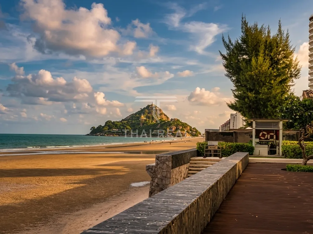 คอนโดติดชายหาด 2 ห้องนอน ทางลงสระว่ายน้ำ - Baan Sansuk – photo 8