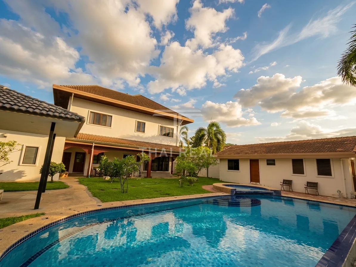 Spacious 3-Bedroom Pool Villa with Office and Large Garden – photo 19