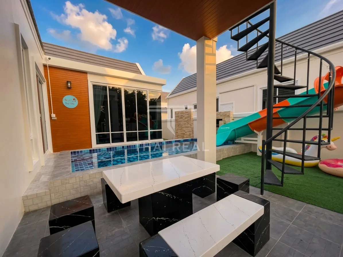 บ้าน 2-Bedroom พร้อมสระว่ายน้ำส่วนตัว และดาดฟ้าวิวภูเขา - AT Pool Villa – photo 17